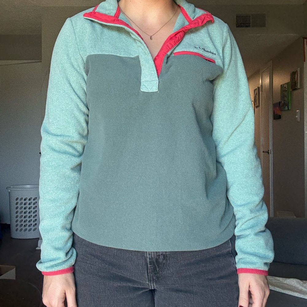 Columbia Fleece Snap Pullover